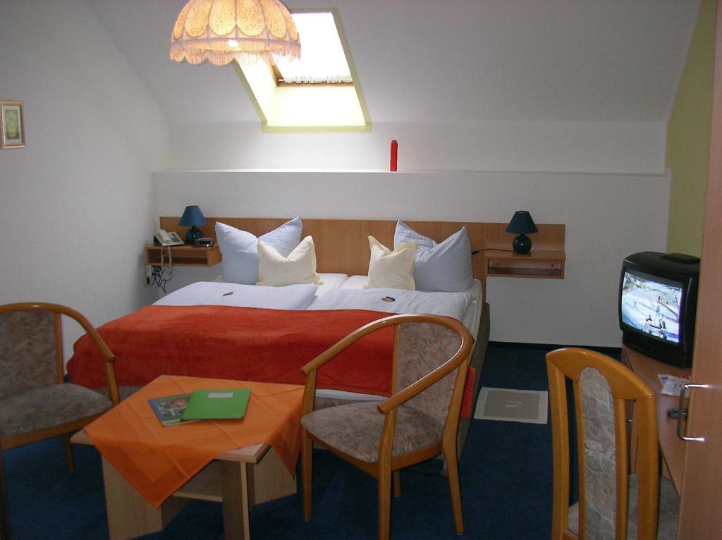 Hotel-Pension Am Muehlberg Lübbenau Chambre photo